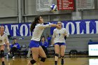 Volleyball vs Emerson  Wheaton College Women's Volleyball vs Emerson College. - Photo by Keith Nordstrom : Wheaton, Volleyball, VB2019
